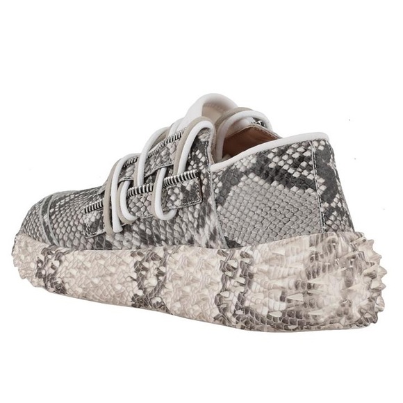 giuseppe zanotti BNIB python textured lowtops - Picture 8 of 14